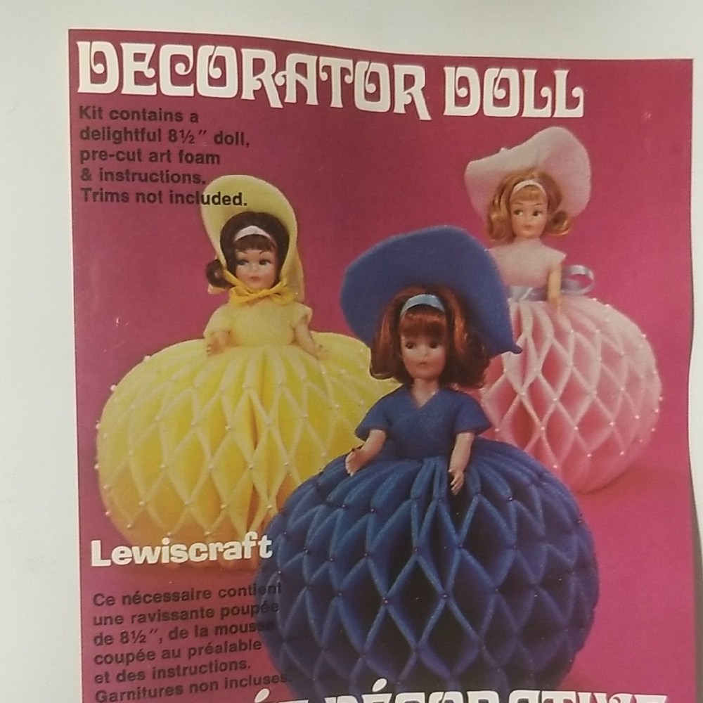 Lewiscraft Decorator Doll Kit